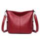 HJGTTTBN Shoulder bags women Women Leather Bags， Ladies Shoulder Bags Women's Handbag ，Female Messenger Bag Crossbody Bags for Women (Color : Red)