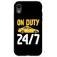 Hülle für iPhone XR On Duty 24//7 Taxifahrer