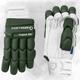 FORTRESS Original 100 Coloured Batting Gloves - Premium Cricket Batting Gloves | Superior Grip | Unmatched Ventilation | 5 Colours Available (Dark Green, Youth (18-19cm), Right)