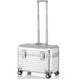 BLBTEDUAMDE Photography Trolley Cabin Camera Travel Suitcase Lightweight Aluminum Rolling with Camera Compartment (Color : 8015 no Camera liner-01, Size : 20")