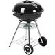 TecTake 3-in-1 BBQ Charcoal Grill, Barbecue, Smoker with Thermostat – Assorted Models