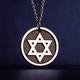 Star Of David Necklace David's Star Pendant Jewish Symbol Barmitzvah Gifts For Men Judaica Jewelry Bar Mitzvah Gift Magen Charm