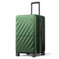 NINETYGO Carry on Luggage, Spinner Suitcase with Deeper Packing Capacity, Lightweight Luggage for 3-5 Days Travel, TSA Lock, 22 X 14 X 9 Airline Approved (Hudson), Hunter Green, Checked 22-Inch, Carry