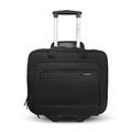 Samsonite® Classic 2-Wheeled Polyester Business Case With 15.6" Laptop Pocket, 9-1/16"H x 16-9/16"W x 13-3/8"D, Black, Black