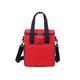 HJGTTTBN Lunch Bags Oxford Cloth Lunch Bag, The Inner Tank is Made of Aluminum Foil to Enhance The Heat Preservation Effect and is Suitable for Storing Meals (Color : Red)