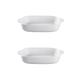 ALturN Ceramic Oven Dish,Pie Dish, 8.8 Inches Pie Pan, Porcelain Oven Dishes, Pie Plate, Non-Stick Quiche Dish for Cooking, Set of 2,B (Color : E)