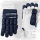 FORTRESS Original 100 Coloured Batting Gloves - Premium Cricket Batting Gloves | Superior Grip | Unmatched Ventilation | 5 Colours Available (Navy Blue, Adult (20-21cm), Left)