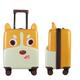 BLBTEDUAMDE 18 Inch Hand Luggage Travel Suitcase Carry On Rolling Luggage Suitcase for Travel Wheeled Baggage Trolley Bags (Color : Refer to photo-01)