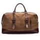Suit Carrying Travel Bag 22inch Weekender Bag for Women Men, Travel Duffle Bag, Canvas PU Carry On Overnight Bag Travel Bags Organiser (Color : D, Size : 56 * 25 * 32cm)