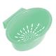 HJGTTTBN Fruit Bowl Wash The Vegetable Basket Fruit Washing Colander with Hook Household Food Scraps Filtered Rack Kitchen Tools Water Filter (Color : Green)