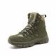 Men's Tactical Work Boots, Men’s Tactical Boots Hunting Boots Lightweight Non-Slip Hiking Boots for Men Breathable Jungle Desert Combat Boots (Color : Green, Size : 7 UK)