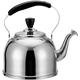 Tea Kettle Stainless Steel Stove Top Kettle – Retro Style Whistling Kettle – Suitable for All Hob/Stove Types Including Induction Stove Top Whistling Tea Kettle