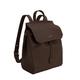 Matt & Nat Vegan Handbags, Mumbaimed Backpack, Chocolate (Brown) - Designer Purses & Bags, Cruelty-Free, Animal Free, Recycle, Chocolate, Small Crossbody