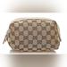 Gucci Bags | Authentic Gucci Supreme Cosmetic Pouch | Color: Tan | Size: Os