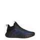 adidas Men's Ownthegame Basketball Shoe, Black/Carbon/Victory Blue, 11