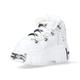 New Rock Boots Sole Tower Unisex Lace-up White Leather White Boots Leather Shoelaces M.106-C150, white, 7 UK