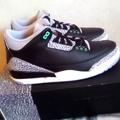 Nike Shoes | Air Jordan 3 Retro | Color: Black/Gray | Size: 11