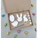 Paint Your Own Easter Decorations, Kids Craft Kit Gift, Activity Box, Keepsake, It Yourself, Children's Gift