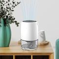 Dehumidifier Small Dehumidifier for Domestic Use, for 30 m³ Rooms, Tank 1.10L, Fast Dehumidification, Energy-Saving, Portable, Quiet Room Dehumidifier