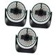 Homoyoyo 3 Sets Desktop Fan Micro Desktop Table Fan Oscillating USB Table Fan Powerful Portable Stroller Fan Metal Fans Portable Cooling Fan Ventilador Wall Electric Fan Mini Plastic Office