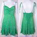 Free People Dresses | New Intimately Free People Caught Up Printed Slip Dress, Green, Xl | Color: Green/Purple | Size: Xl