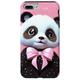 Hülle für iPhone 7 Plus/8 Plus Niedliche rosa Pandabär Fliege Tier Cartoon