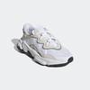 Sneaker ADIDAS ORIGINALS "OZWEEGO", Gr. 40, schwarz-weiß (cloud weiß, cloud weiß, core schwarz), Textil, Leder, sportlich, Schuhe