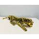 Brass Leopard in Two Different Finishes; Christmas Present For Wild Life Lovers; Kids Favourite Animal;