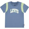 T-Shirt LEVI'S KIDS "LVB PREP SPORT TEE" Gr. 9M (74), blau (coronet blue) Baby Shirts T-Shirts