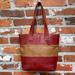 Coach Bags | Coach Tote Shoulder Bag Red Tan Vintage | Color: Red/Tan | Size: Os