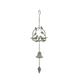Metal Love Bird Wind Chime, Hanging Garden Ornament, Pendent, Gifts, Feng Shui Garden , Love Birds
