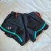 Under Armour Shorts | 1/2offunder Armour Heat Gear Womens Running Shorts Size Med 0316 | Color: Black/Red | Size: Mj