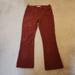 Madewell Pants & Jumpsuits | Gently Worn Madewell Rust Colored Corduroy Cali Demi Boot Pant In Size 28t. | Color: Red | Size: 28t