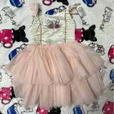 Disney Dresses | Disney Animators Collection Tutu Dress ~ Size 3 | Color: Pink/White | Size: 3tg