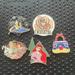 Disney Accessories | Disney Princess Pin Set Of 5. Snow White, Belle, Ariel, Jasmine, Cinderella | Color: White | Size: Os