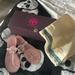 Tory Burch Shoes | Nib Tory Burch Sandals With Bag Sz 7 | Color: Pink/Silver | Size: 7