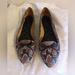 Michael Kors Shoes | Michael Kors Gray Black Snakeskin Look Size 8 Flats | Color: Black/Gray | Size: 8
