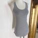 Lululemon Athletica Tops | Lululemon Athletica Halter Back Tank Top In Gray White Stripe Size Small | Color: Gray/White | Size: S