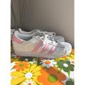 Adidas Shoes | Adidas Superstar S81019 White & Pink Casual Shoes Sneakers Size 6.5 | Color: Pink/White | Size: 6.5