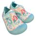 Disney Shoes | Disney Youth Girl's Pull On Velcro Waterproof Shoe - Cream | Color: Blue/Cream | Size: 7/8