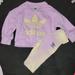 Adidas Matching Sets | Infant Baby Girl Adidas Leggings Outfit (Size 6mo) | Color: Purple | Size: 6mb