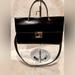 Gucci Bags | Gucci Vintage Black Handbag/Shoulder Bag With Silver Hardware | Color: Black/Silver | Size: Os