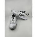 Nike Shoes | Nike Air Diamond Varsity Turf Low White Grey Black Baseball Fn7454-100 Mens 11 | Color: Black/White | Size: 11