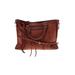 Rebecca Minkoff Leather Tote Bag: Brown Solid Bags