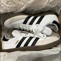 Adidas Shoes | "Adidas Men's Samba Classic Indoor Soccer Shoes- White" | Color: Black/White | Size: Various