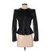 Zara Basic Faux Leather Jacket: Black Jackets & Outerwear - Women's Size X-Small