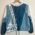 Disney Jackets & Coats | Disney Parks Space Mountain Windbreaker For Women Blue | Color: Blue | Size: S