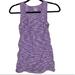 Athleta Tops | Athleta Fast Track Space Dye Tank Top Purple Stretchy Sz S Sporty | Color: Purple | Size: S