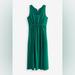 Athleta Dresses | Athleta Nwot Echo Midi Dress In Emerald Green | Color: Green | Size: S