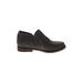 Hush Puppies Ankle Boots: Slip On Chunky Heel Casual Black Print Shoes - Women's Size 10 - Round Toe